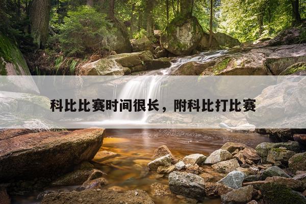 科比比赛时间很长，附科比打比赛